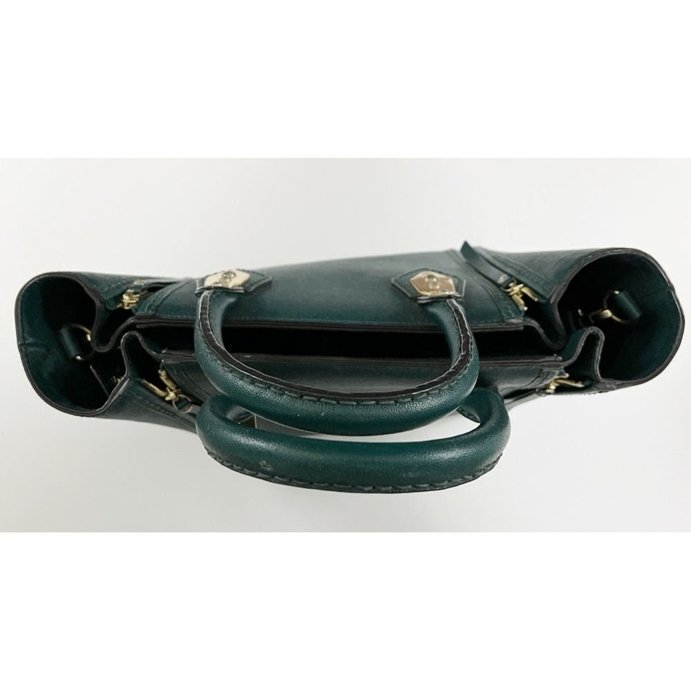 Henri Bendel • Rare Limited Edition Pebble Green A List Satchel - Picture 13 of 15